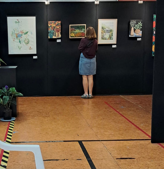 Beyond the Canvas: My First Exhibition and First Award